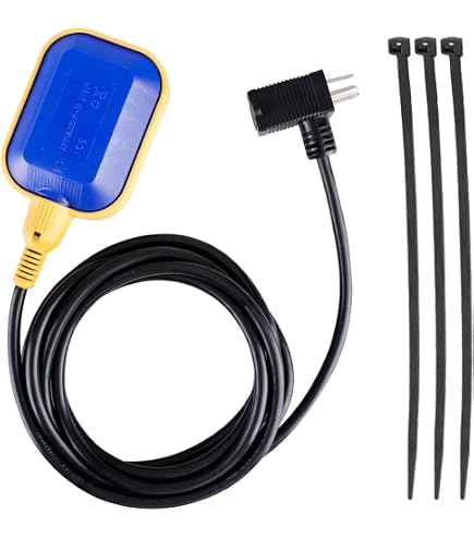 Amazon.co.jp: FLUENTPOWER 垂直フロートスイッチ 3m ピギーバック